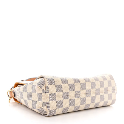 Louis Vuitton Damier Azur Braided Croisette Rose 4 of 12