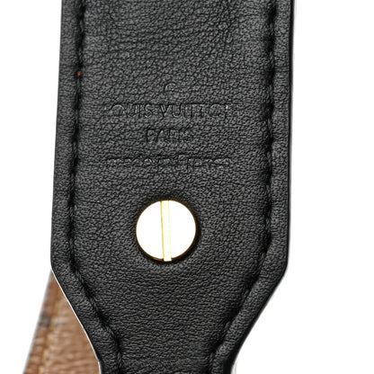 Louis Vuitton Reverse Monogram Bandouliere Shoulder Strap XL Black 4 of 6