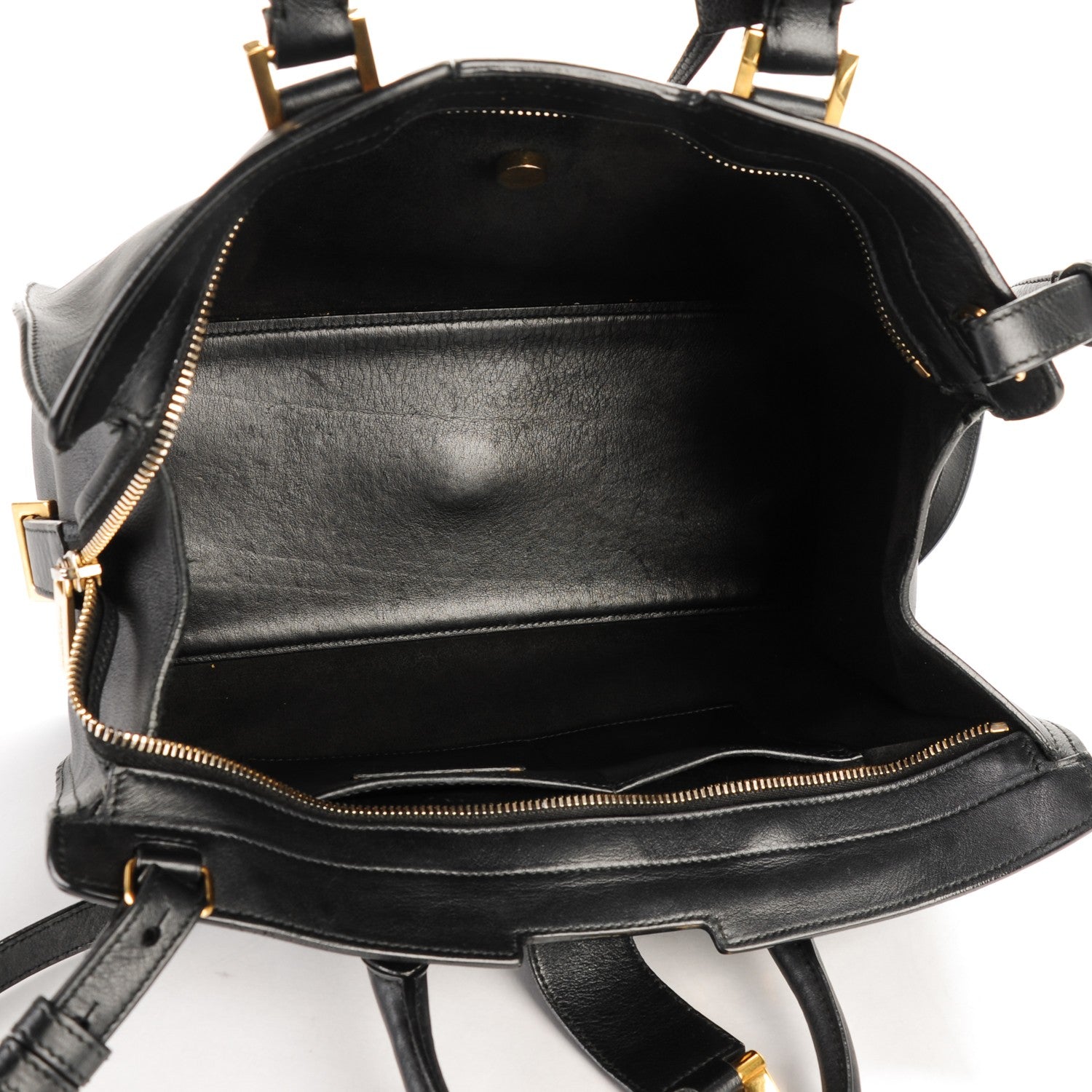 Saint Laurent Calfskin Small Classic Y Cabas Black 5 of 8
