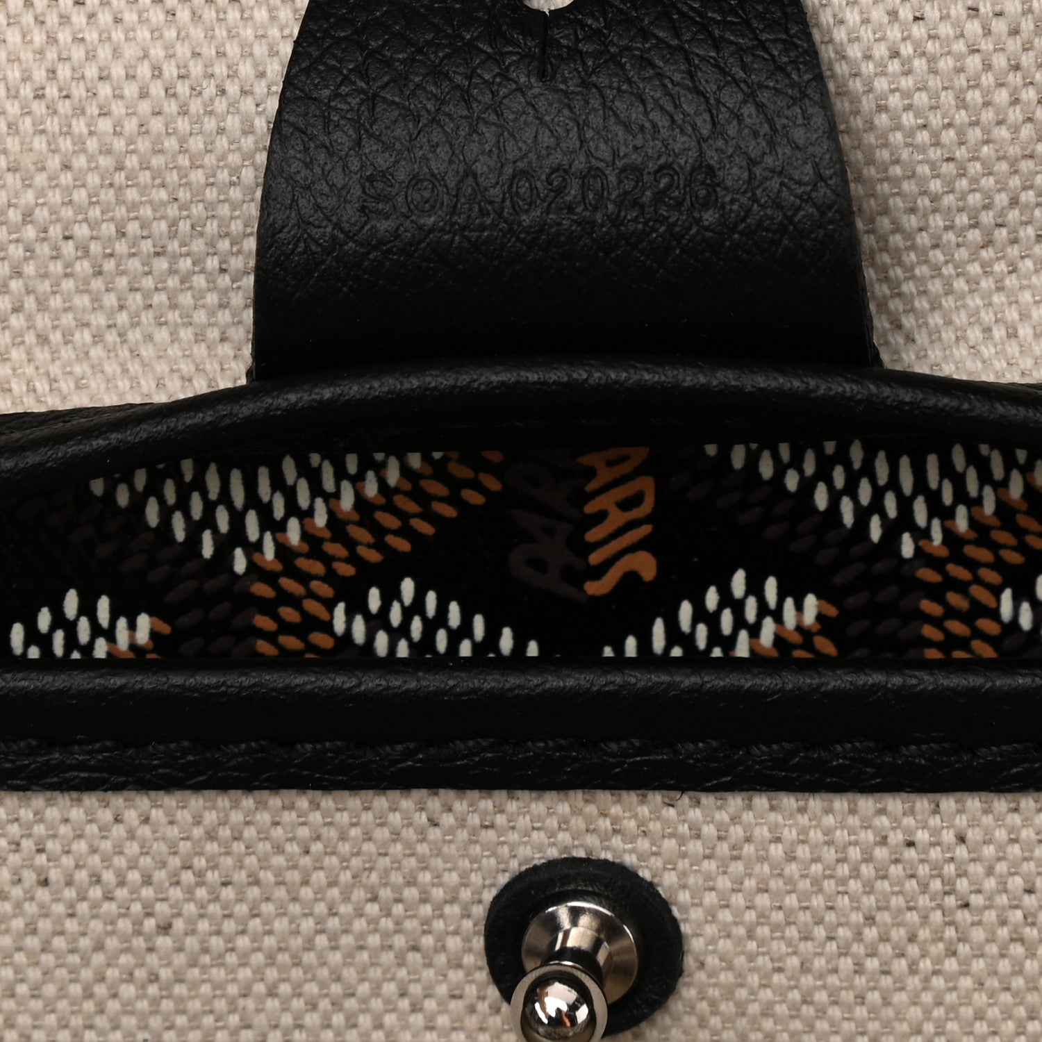 Goyard Goyardine Artois MM Black 7 of 10