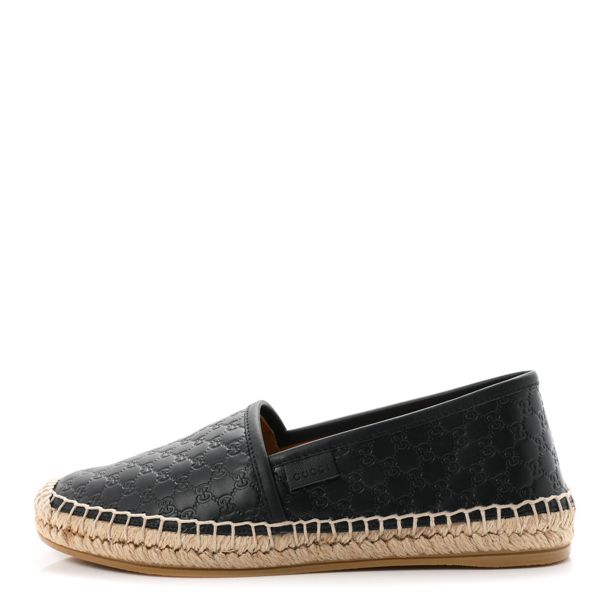 Gucci Microguccissima Signature Espadrilles 38 Black 1 of 10