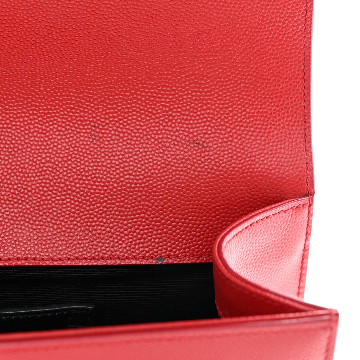 Grain De Poudre Classic Monogram Cassandre Clutch New Red