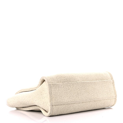 Chanel Lurex Boucle Small Deauville Tote White 4 of 16