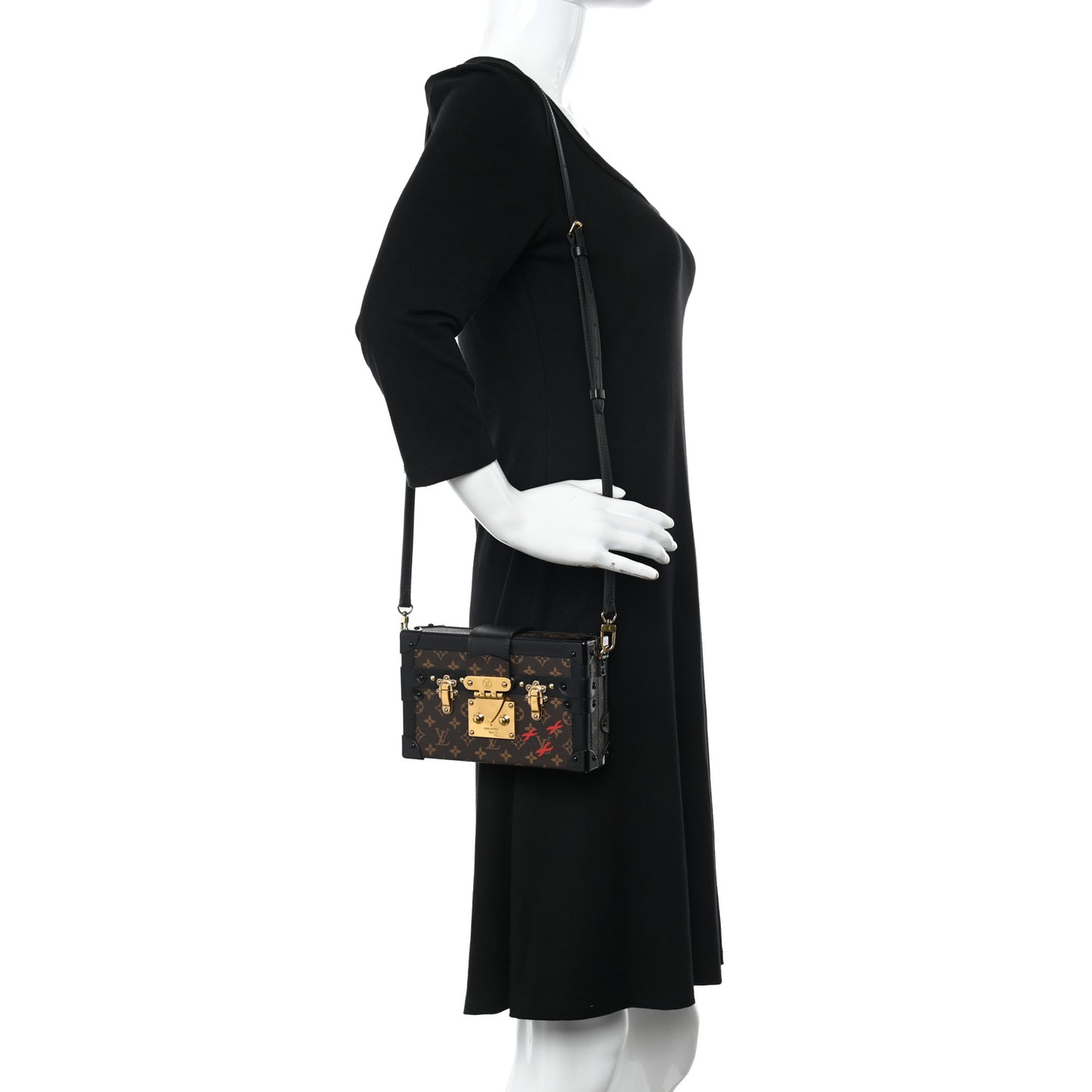 Monogram Petite Malle Black