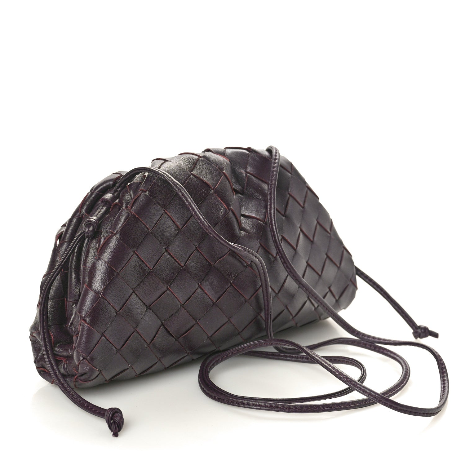 Bottega Veneta Nappa Intrecciato The Mini Pouch Grape 3 of 10