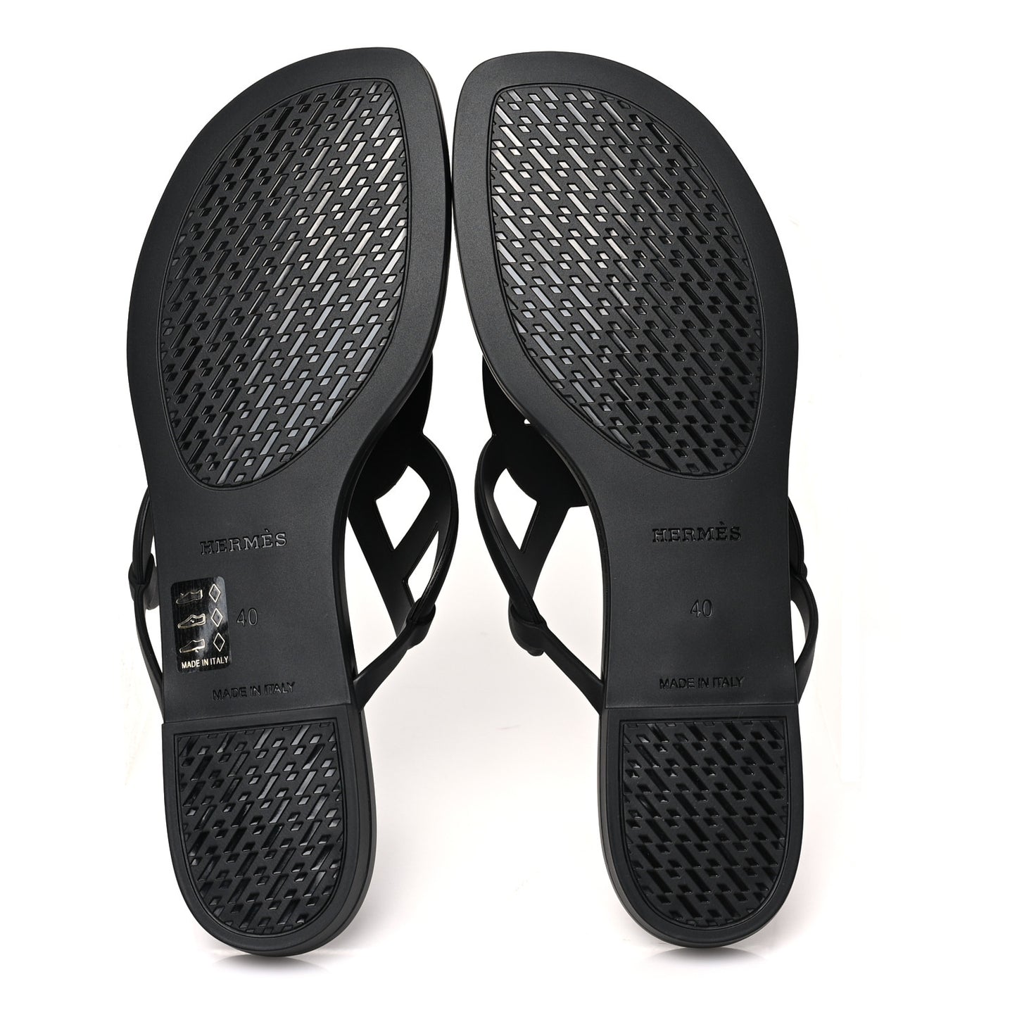 Rubber Womens Egerie Sandals 40 Black