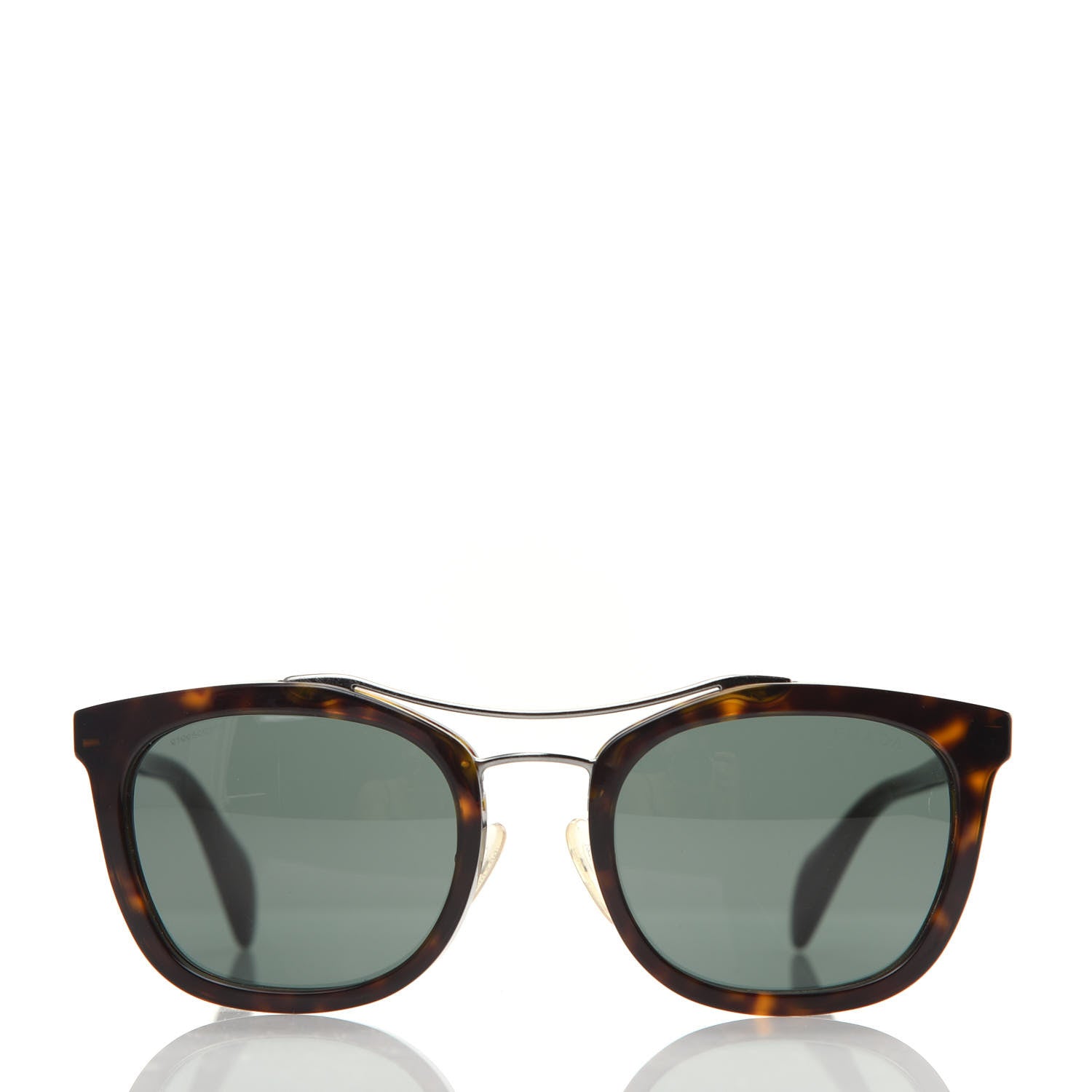 Prada Society Sunglasses SPR 17Q Havana 2 of 8