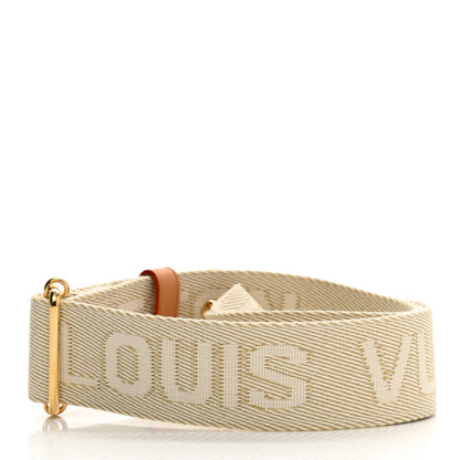 Louis Vuitton Monogram Utility Crossbody Bandouliere Shoulder Strap Beige 2 of 3