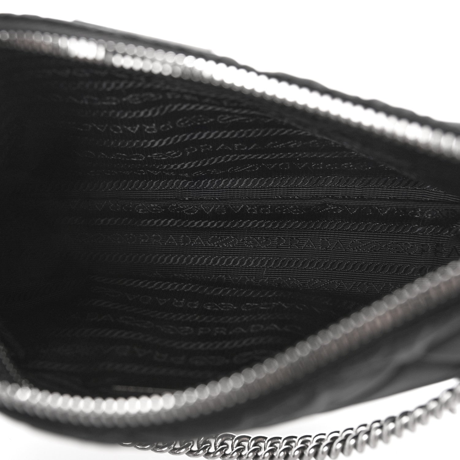 Prada Nylon Tessuto Impuntu Quilted Crossbody Bag Black 5 of 8