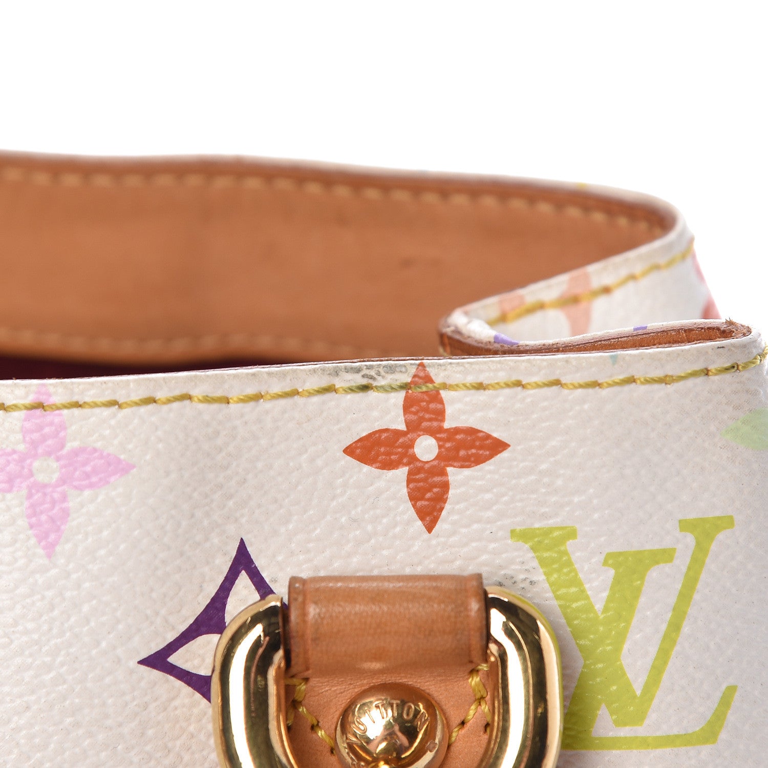 Louis Vuitton Monogram Multicolor Audra White 20 of 20