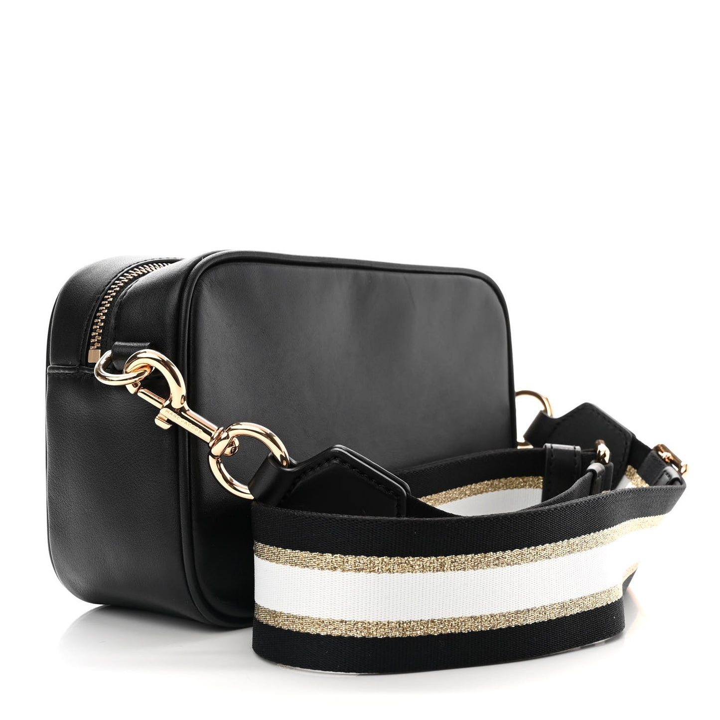 Calfskin The Flash Crossbody Black