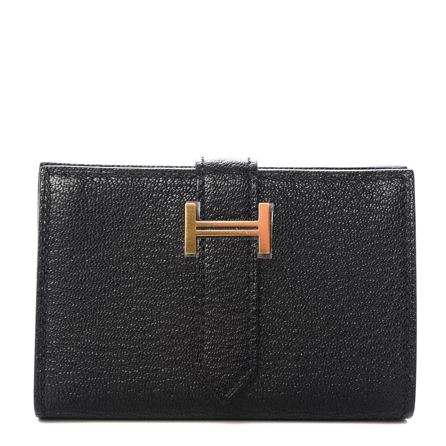 Chevre Mysore Mini Bearn Wallet Black
