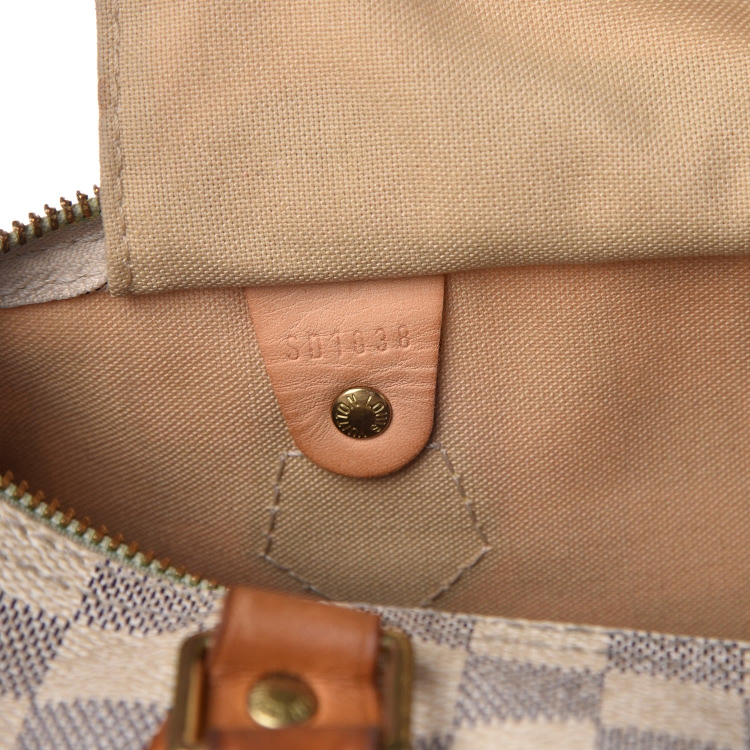 Louis Vuitton Damier Azur Speedy 30 7 of 19