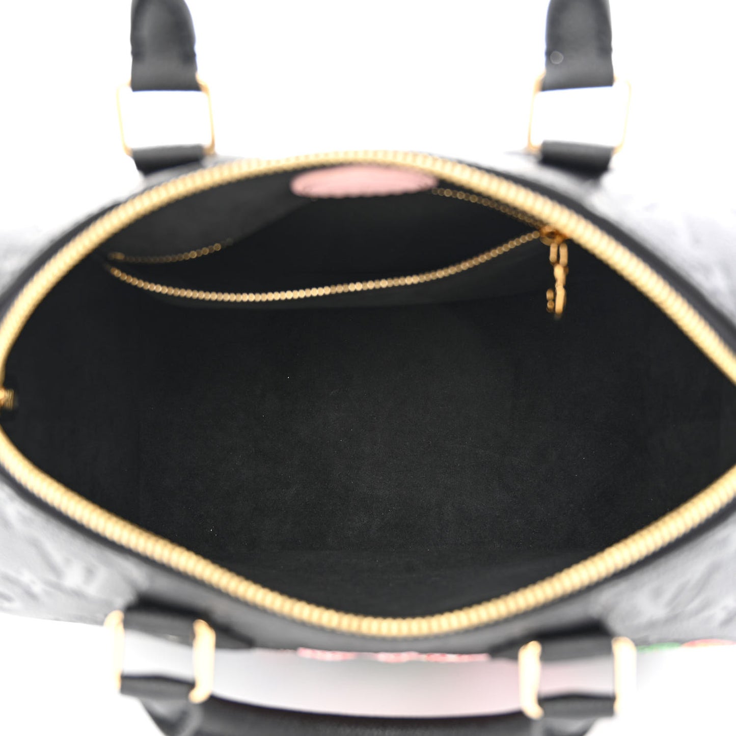 LV x YK Empreinte Speedy Bandouliere 25 Black