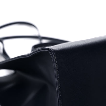 Telfar Vegan Leather Large Shopping Bag Navy 9 of 15