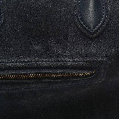 Celine Suede Large Phantom Luggage Midnight 13 of 17