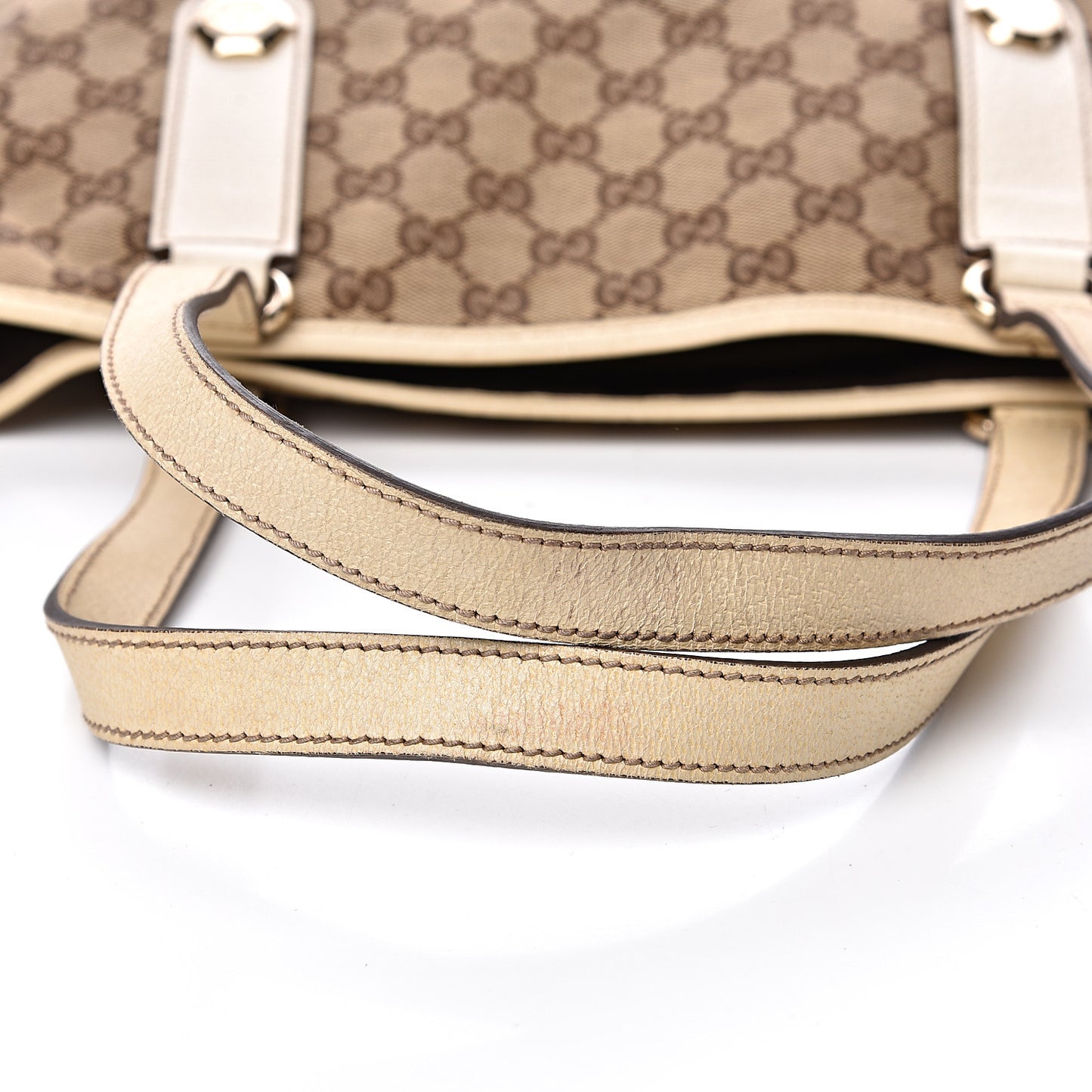 Monogram Charmy Tote White