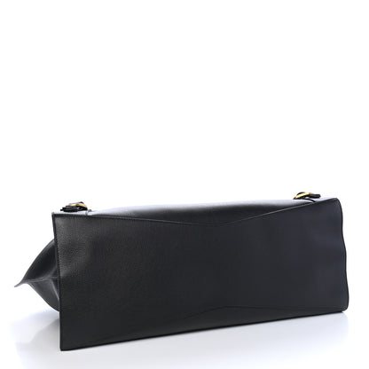 Balenciaga Grained Calfskin Neo Classic Gold Hardware Large Top Handle Bag Black 3 of 8