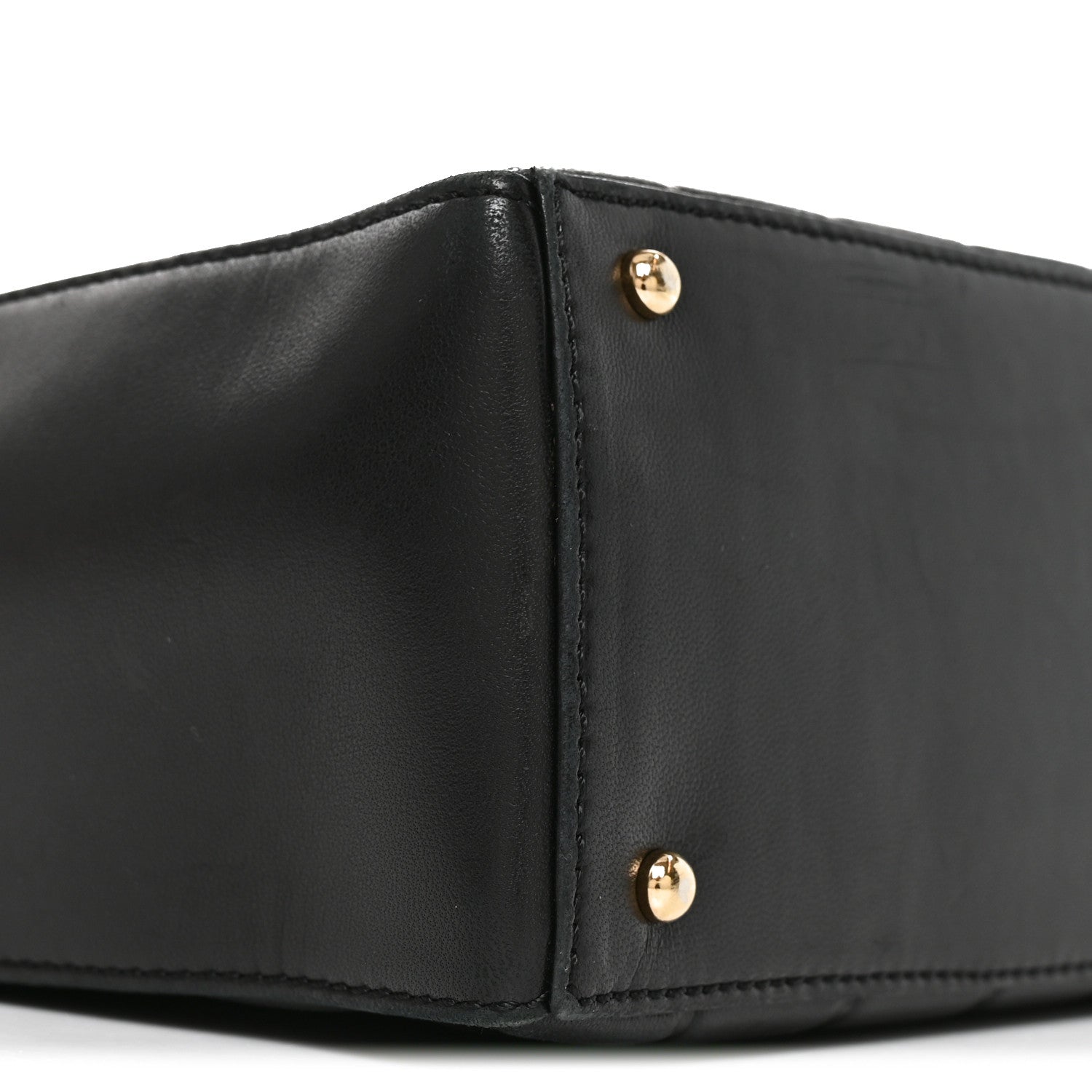 Chanel Lambskin Quilted Medium Chocolate Bar Shoulder Bag Black 8 of 9