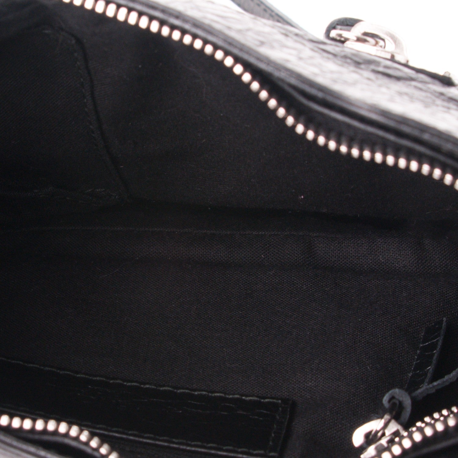 Balenciaga Agneau Classic Silver Hardware Hip Black 7 of 7