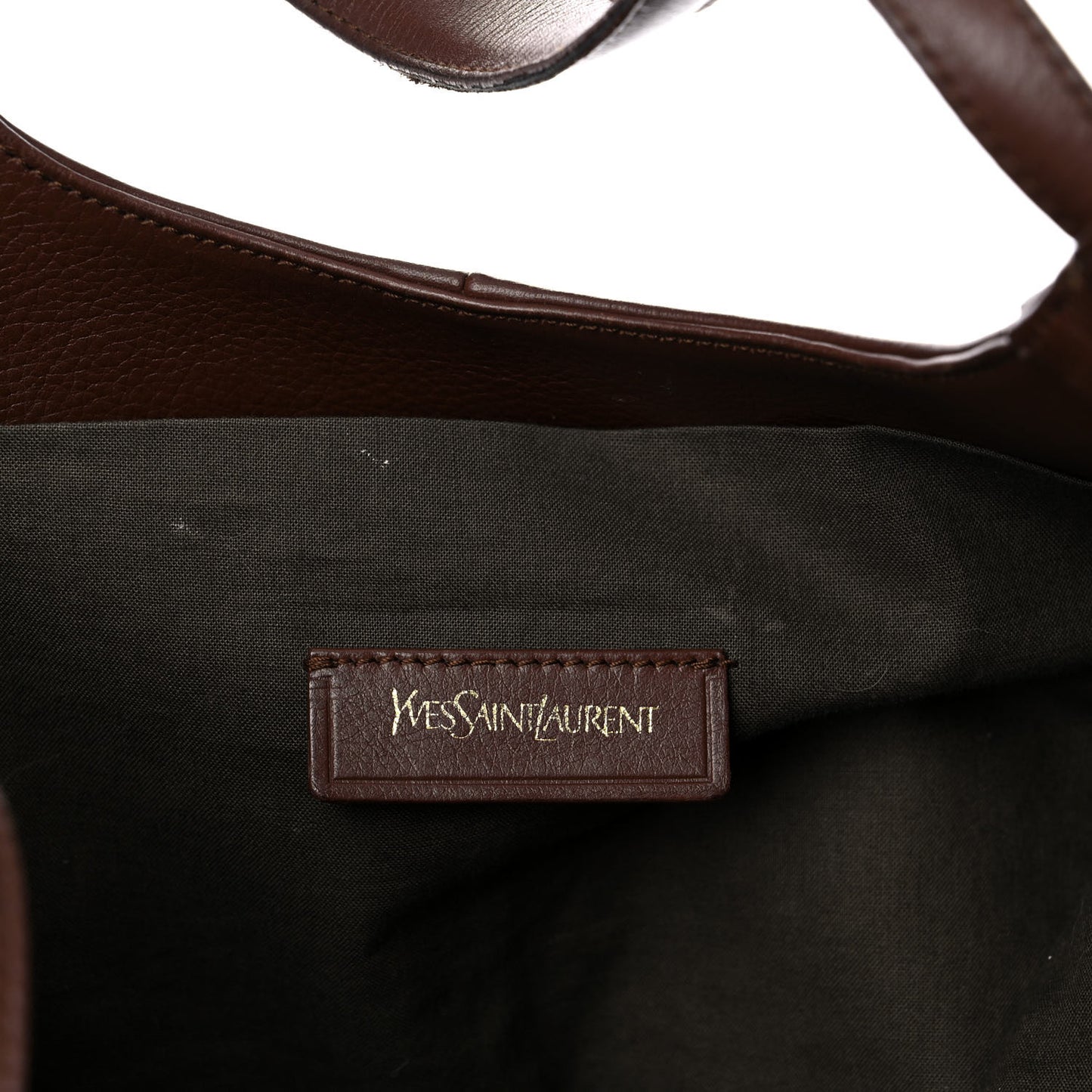 Calfskin Belle de Jour Cabas Tote Brown