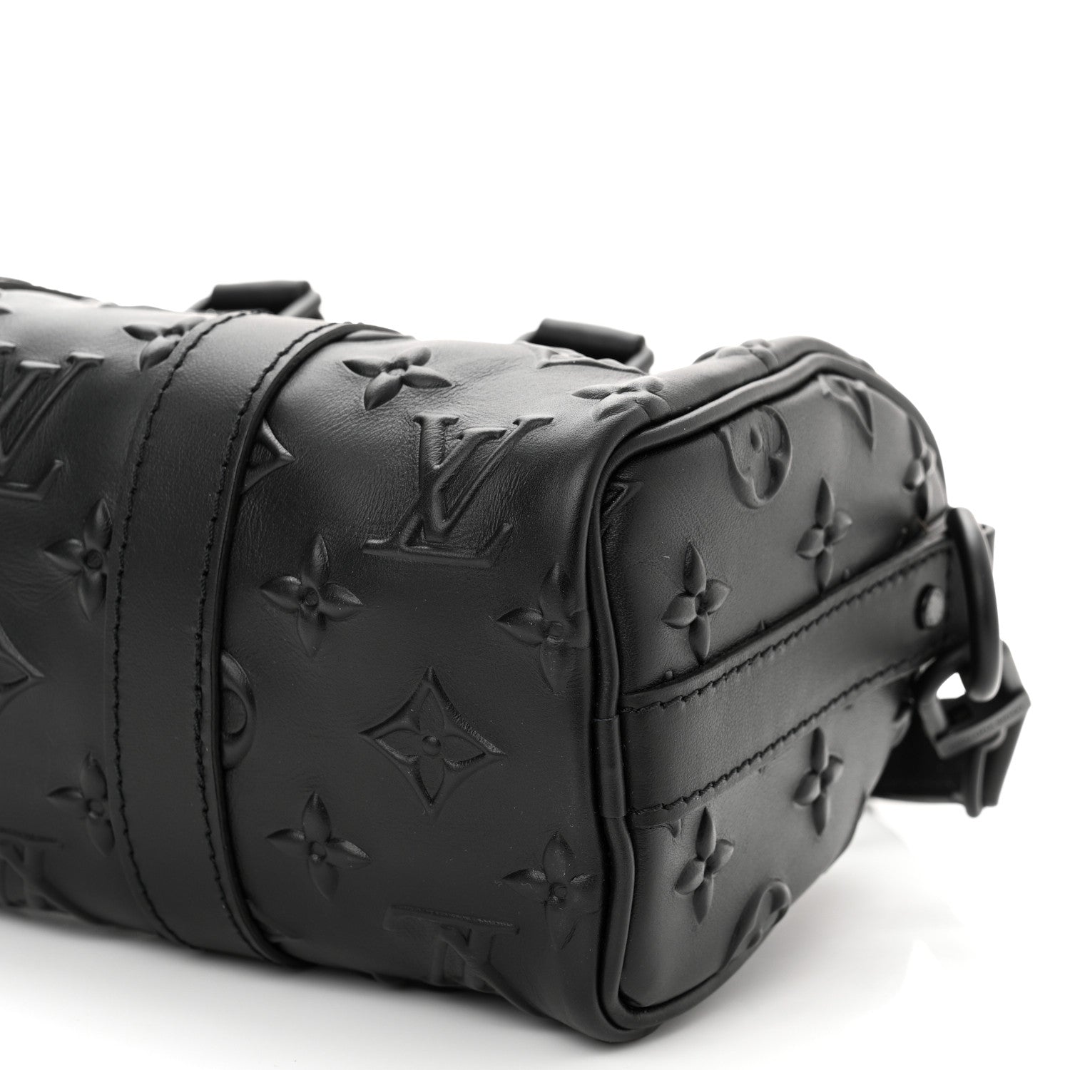 Louis Vuitton Monogram Seal Keepall XS Black 9 of 9