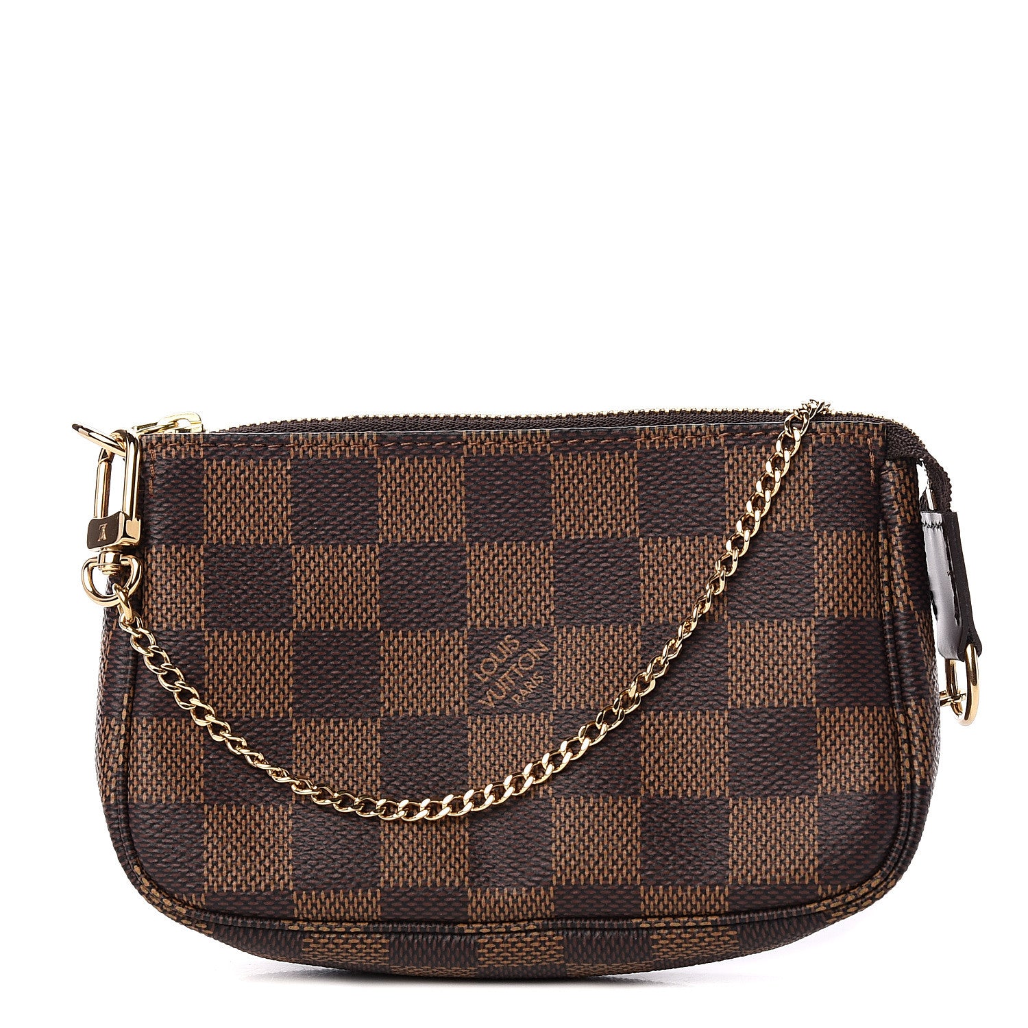Louis Vuitton Damier Ebene Mini Pochette Accessories 1 of 10