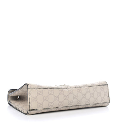 Gucci Guccissima Signature Medium Emily Chain Shoulder Bag Mystic White 3 of 6