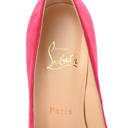 Christian Louboutin Suede Palais Royal 140 Pumps 36 Fuschia 7 of 11