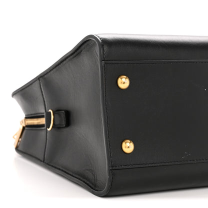Saint Laurent Smooth Calfskin Small Monogram Cabas Black 9 of 13