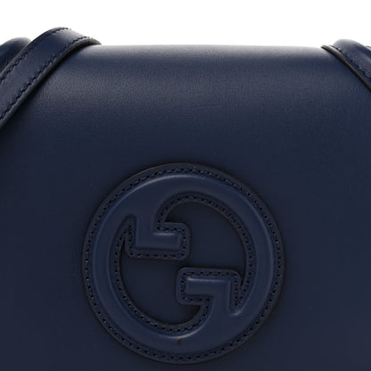Gucci Roxy Calfskin Medium Blondie Top Handle Bag Blue Agata 8 of 10