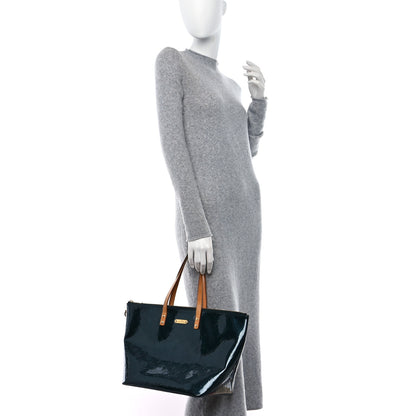 Louis Vuitton Vernis Bellevue GM Blue Nuit 2 of 8