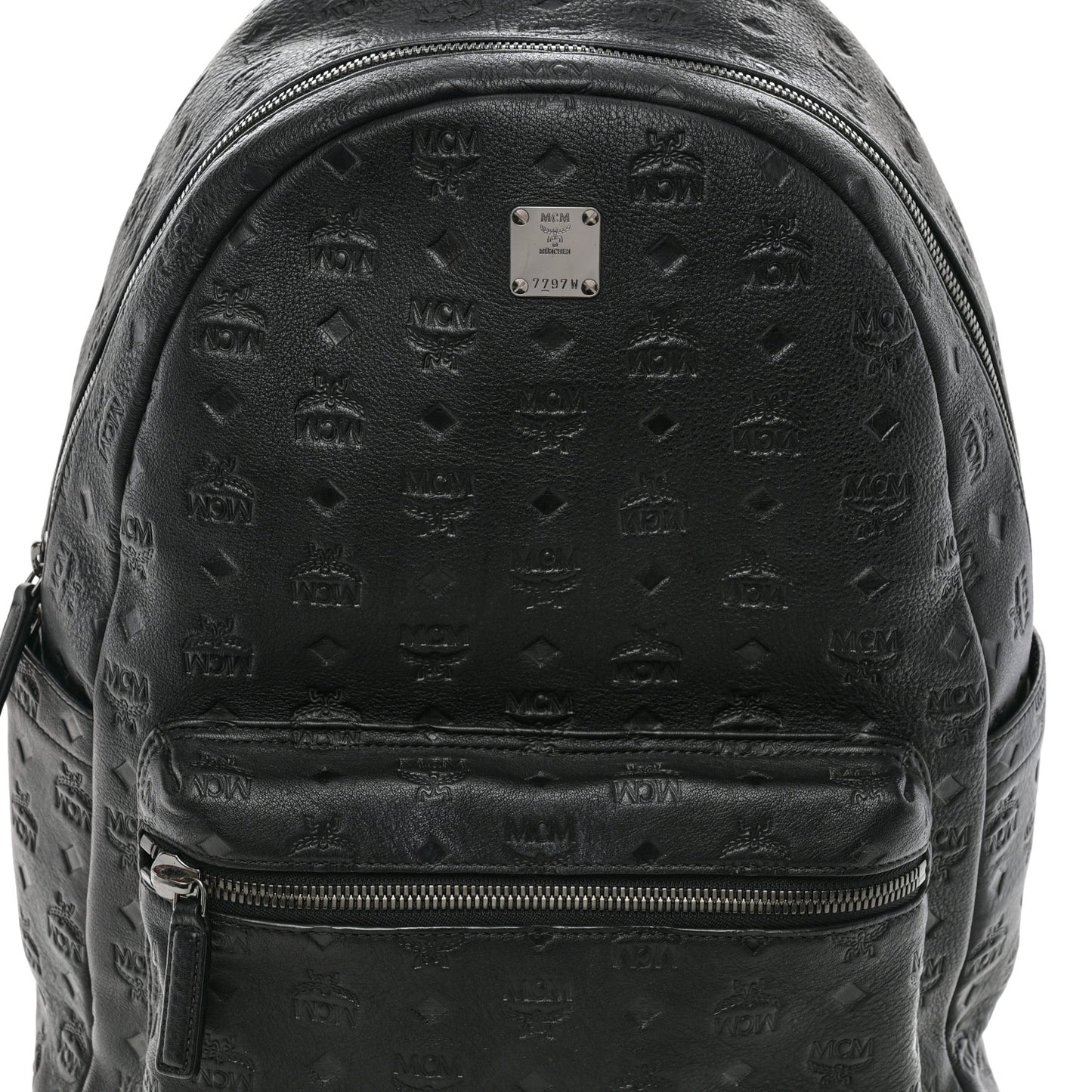 Calfskin Ottomar Stark Backpack Black