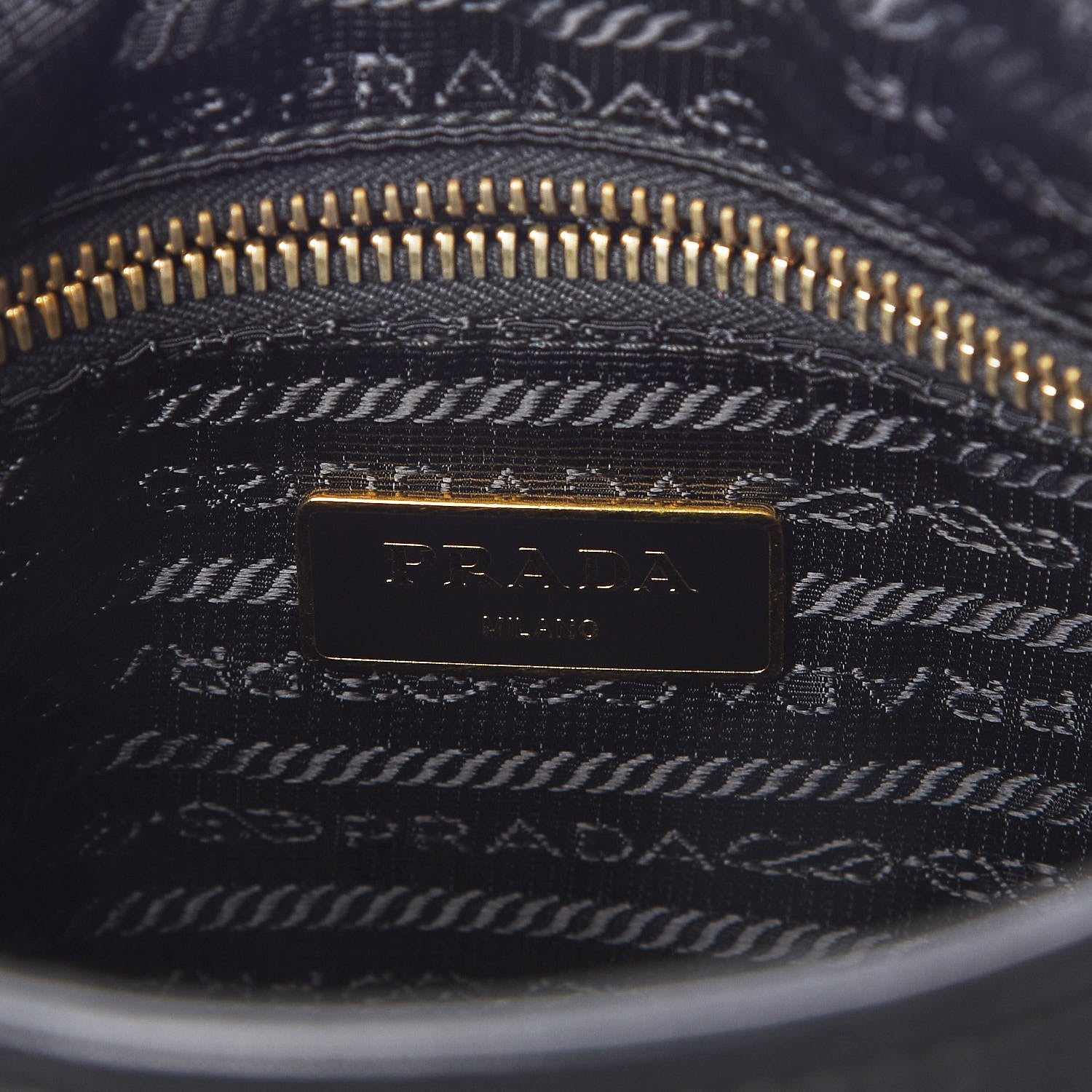 Prada Nylon Flat Messenger Bag Black 8 of 8