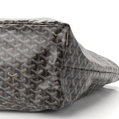 Goyard Goyardine Saint Louis GM Black Gold 8 of 9