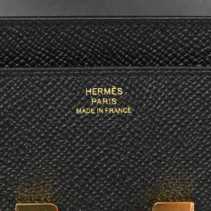 Hermes Epsom Constance Long Wallet Black 6 of 8