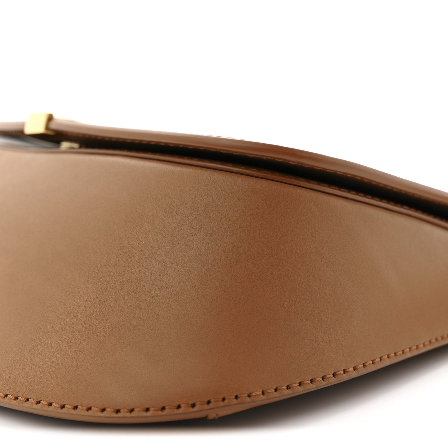 Canvas Calfskin Mini Voltaire Top Handle Bag Natural Tan