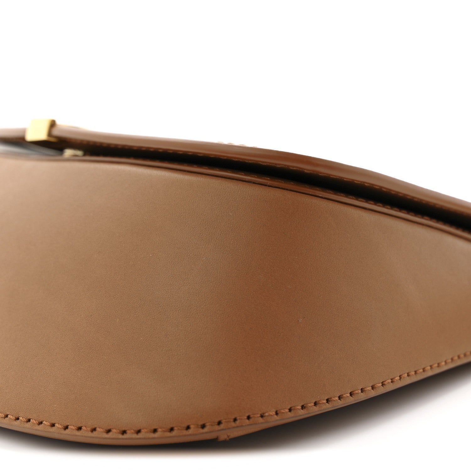 Saint Laurent Canvas Calfskin Mini Voltaire Top Handle Bag Natural Tan 10 of 10