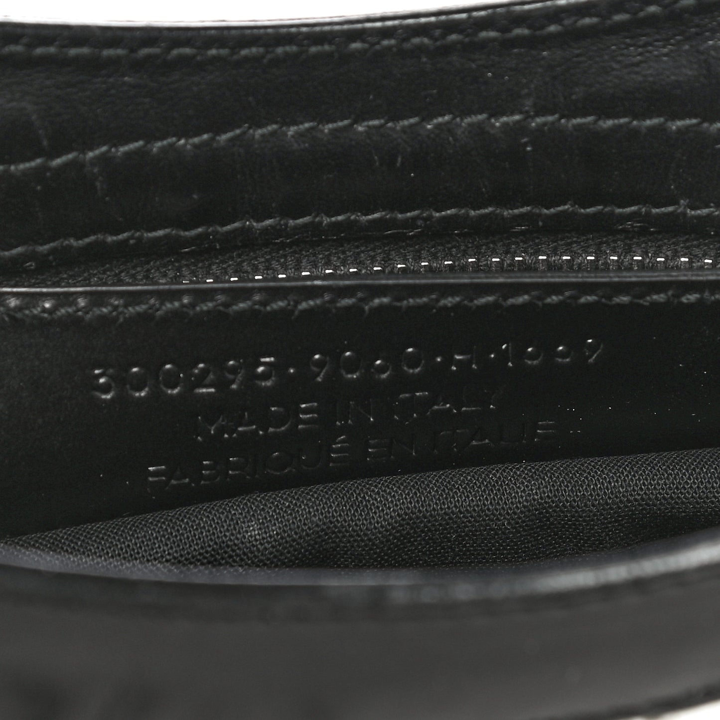 Calfskin Woven Nylon Mesh Classic Silver Hardware Mini City Black White