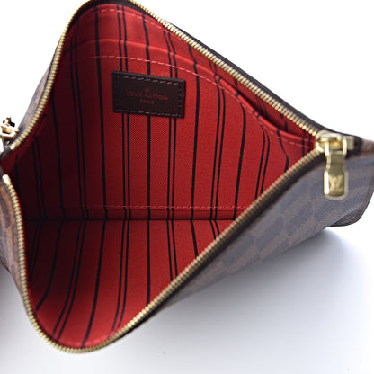 Louis Vuitton Damier Ebene Neverfull MM GM Pochette 5 of 6