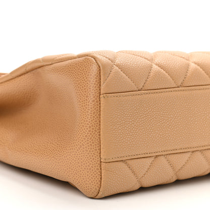 Chanel Caviar Jumbo Single Flap Beige 9 of 10