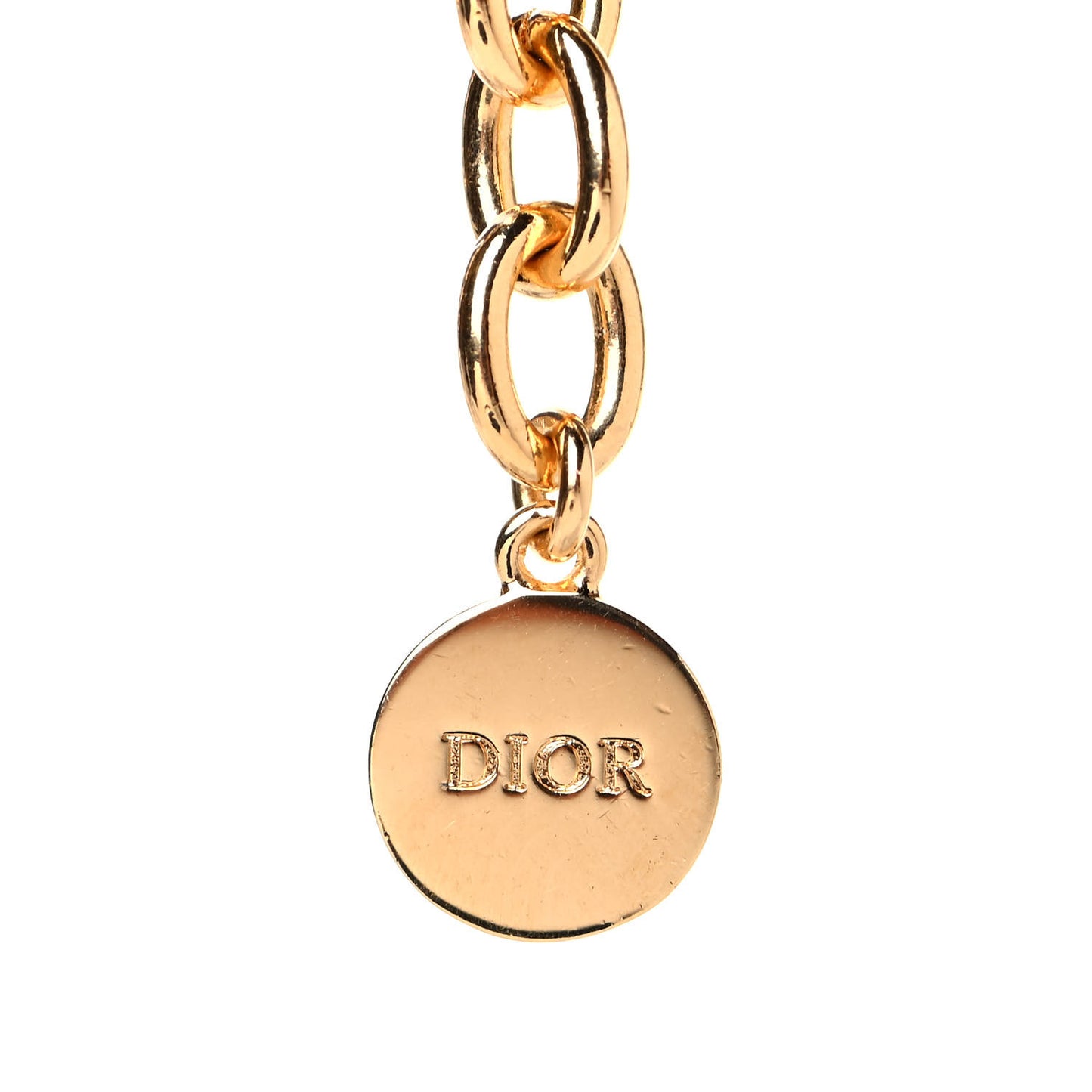 Metal Danseuse Etoile Chain Choker Necklace Gold