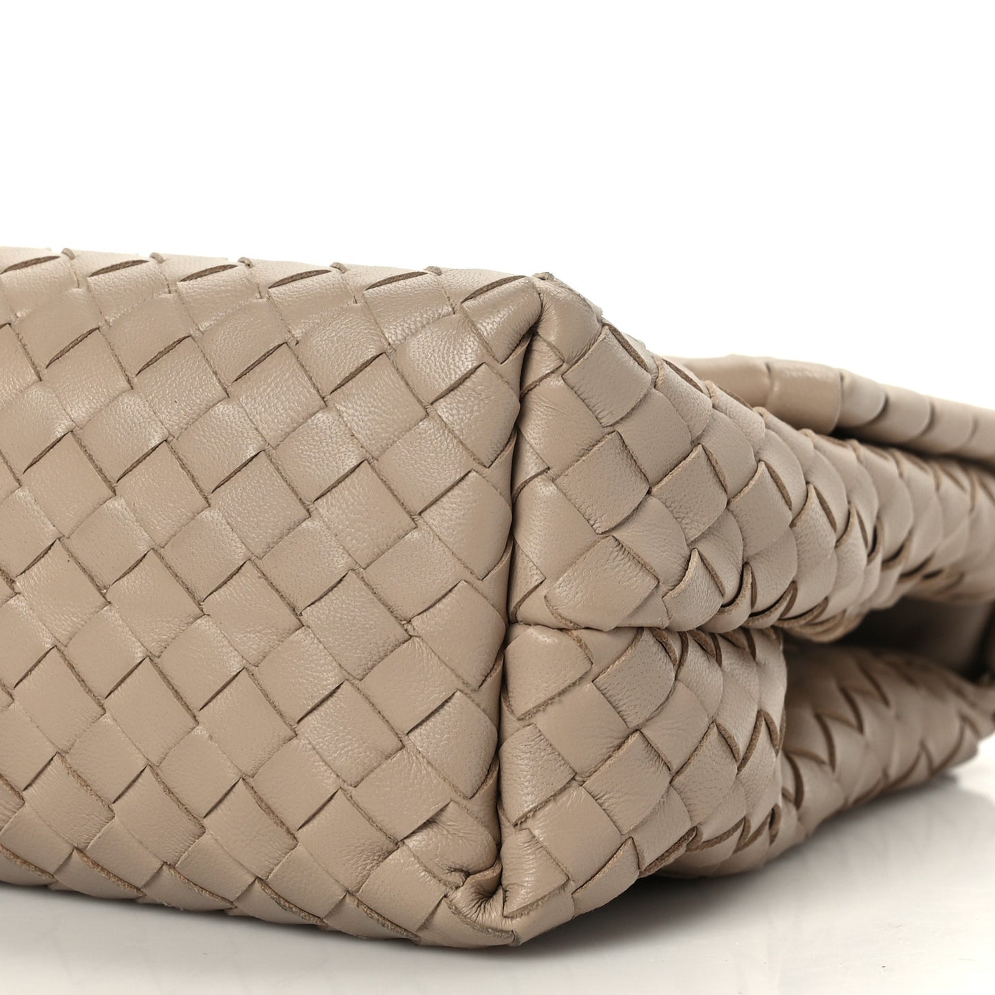 Nappa Intrecciato Medium Olimpia Bag Fume