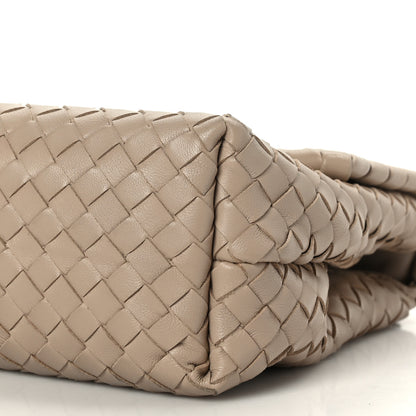 Bottega Veneta Nappa Intrecciato Medium Olimpia Bag Fume 8 of 8