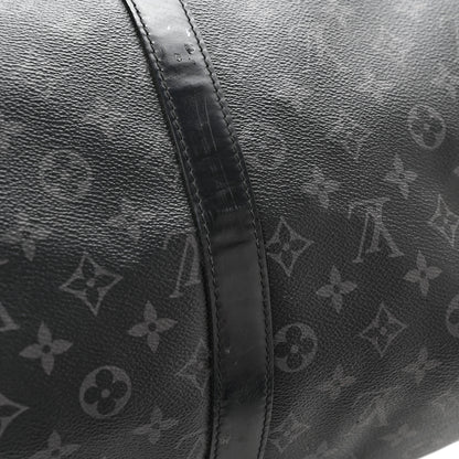 Louis Vuitton Monogram Eclipse Keepall Bandouliere 45 20 of 22