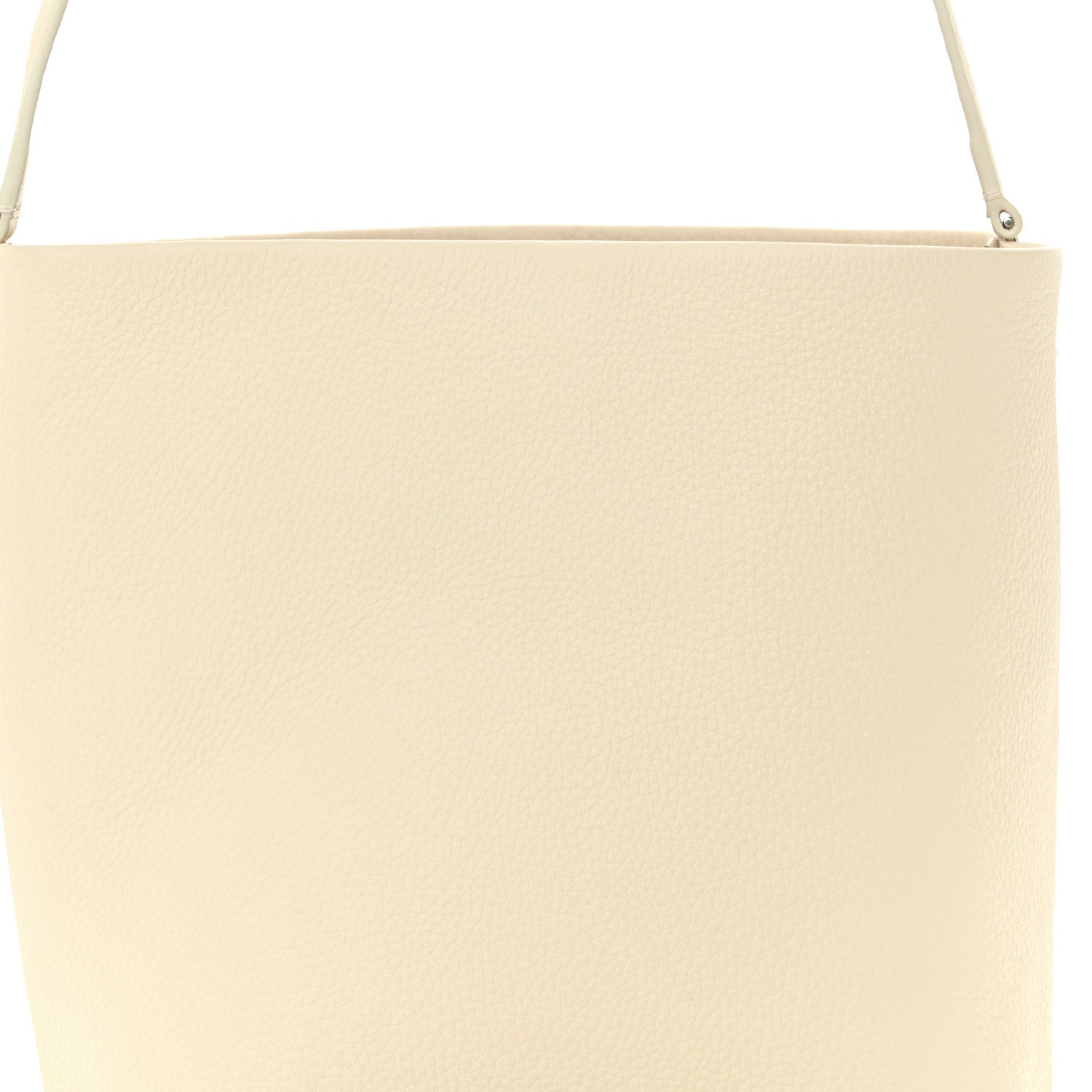 The Row Grained Calfskin Medium N/S Park Tote Ivory 8 of 11