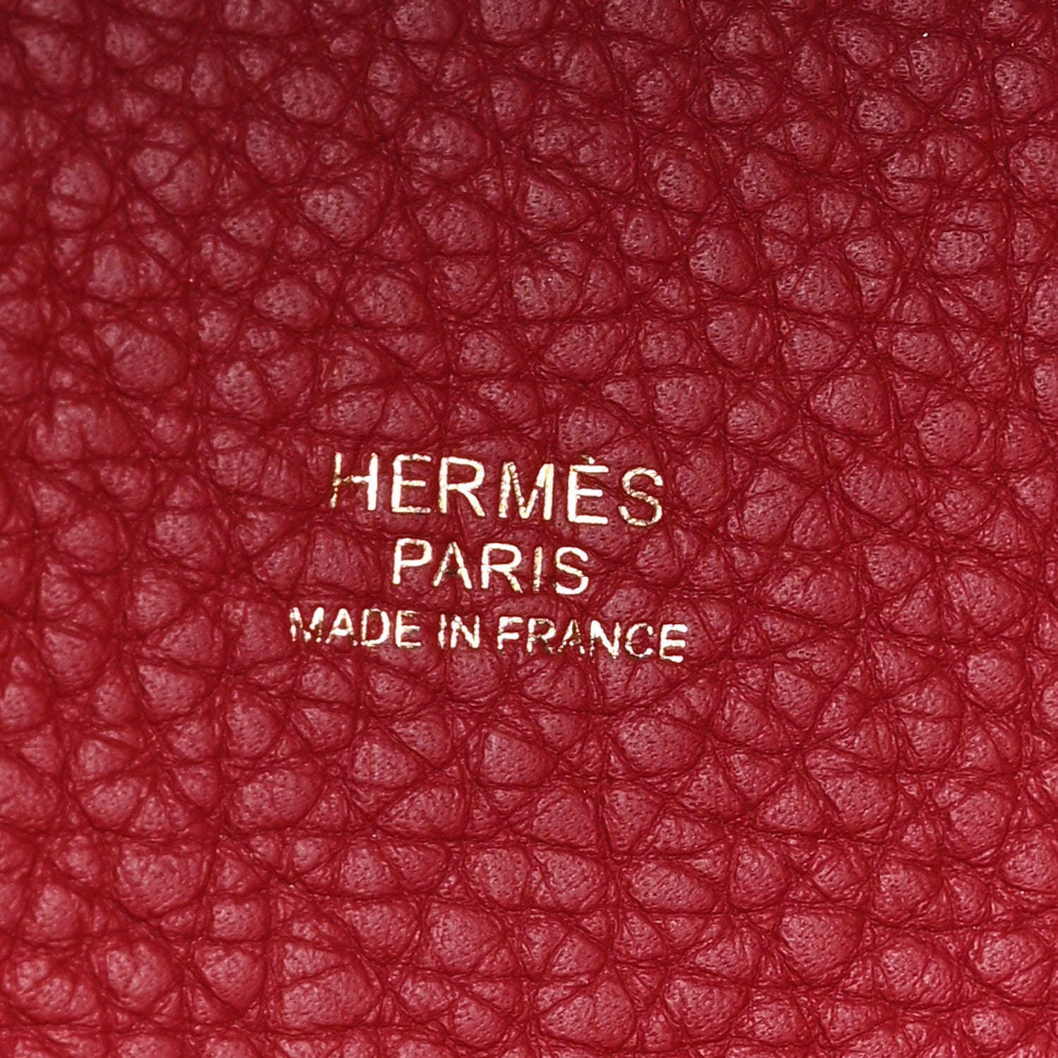 Hermes Taurillon Clemence Picotin Lock 22 MM Rouge Grenat 6 of 12