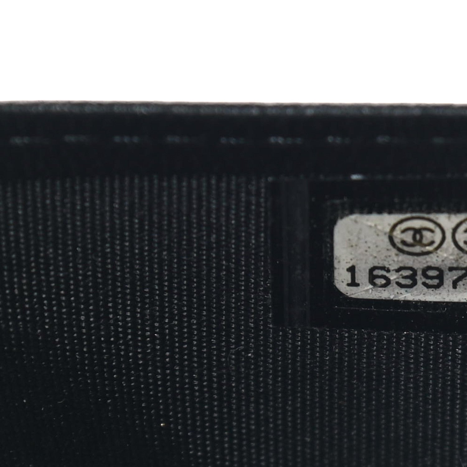 Chanel Lambskin Quilted Boy Yen Wallet Black 8 of 14