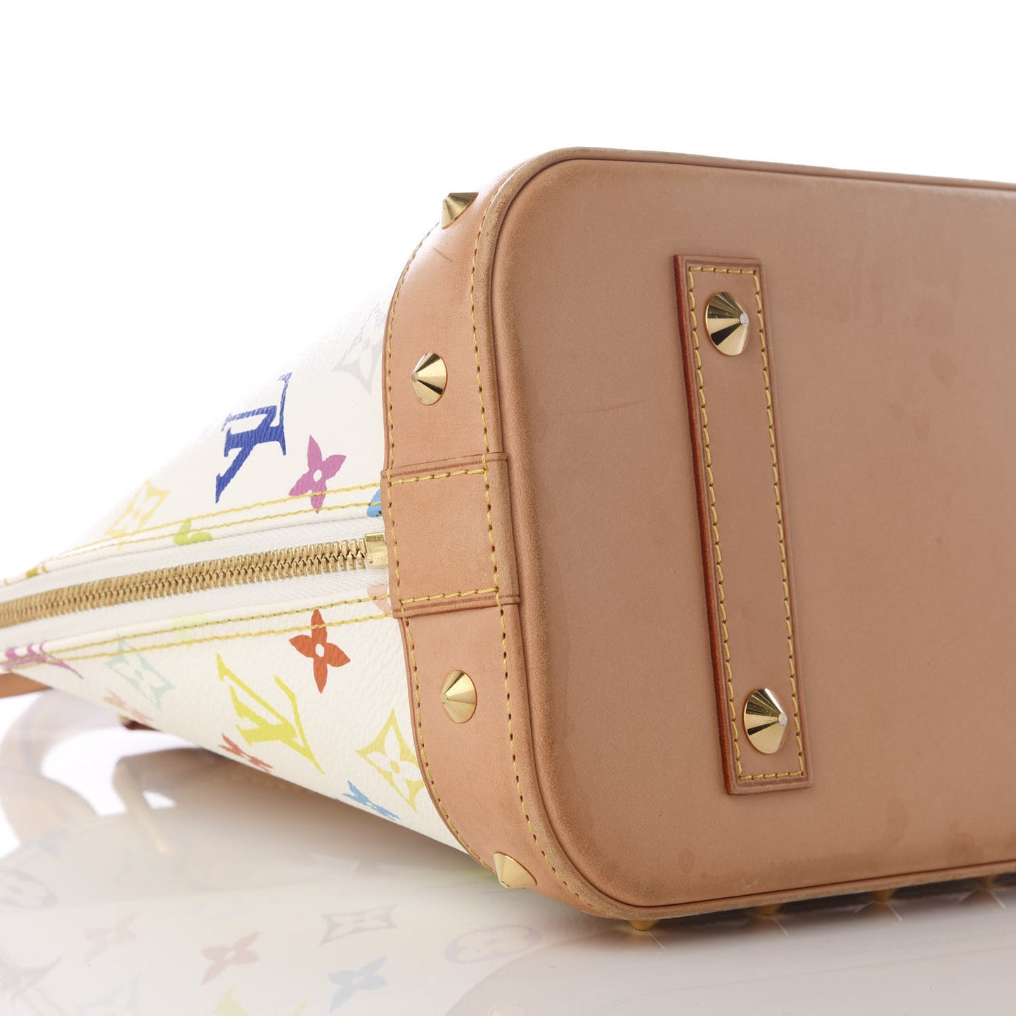 Monogram Multicolor Alma PM White