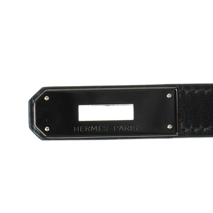 Hermes Box Kelly Retourne 35 So Black 12 of 23